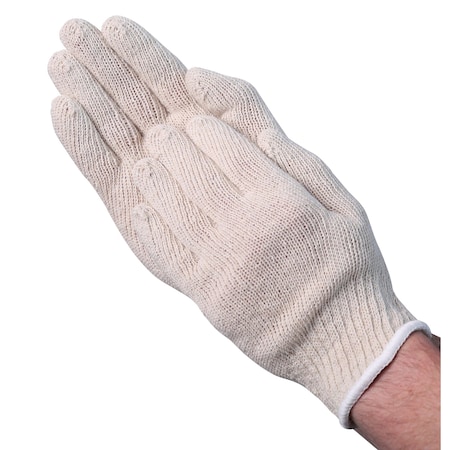 Natural White Light Weight String Knit Gloves 40DZ/CS- Men's, PK 960